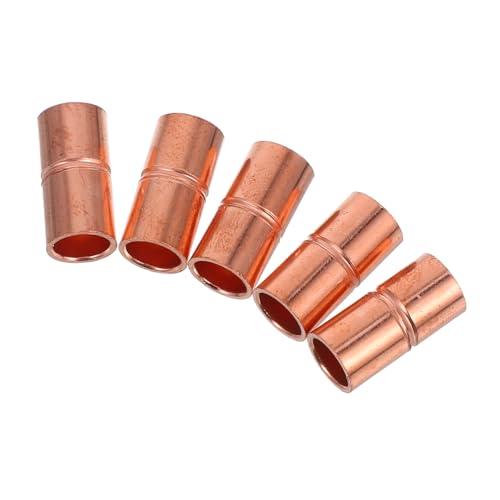 Unomor 5pcs Copper Connectors Pvc to Coupling Reed Fitting Saver Industrial Replacement Part Industrial Parts Welding