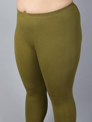 Image of Plus Size Churidar Leggings for Women