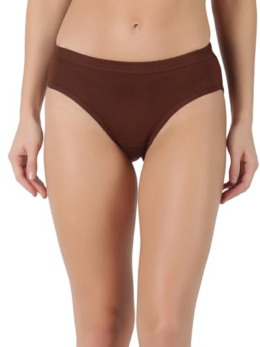 Image of Dollar Lehar Super Combed Cotton Women's Solid Hipster Panty - Actual Colour May Vary