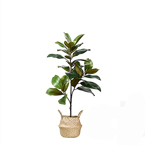 Artificial Bonsai Tree 35 Inch Gorgeous and Detailed Artificial Magnolia