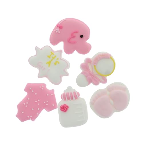 Baby Girl, Reveal Party, Baby Shower Edible Kosher Royal Icing De...