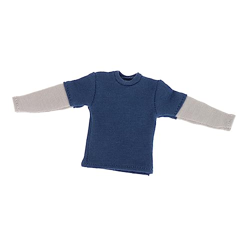 Costume manches longues 1/12 vêtement en tissu pour figurine articulée 15 cm