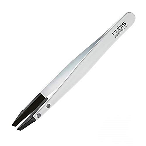 Rubis Tweezer, Classic Techno, White 1KS105
