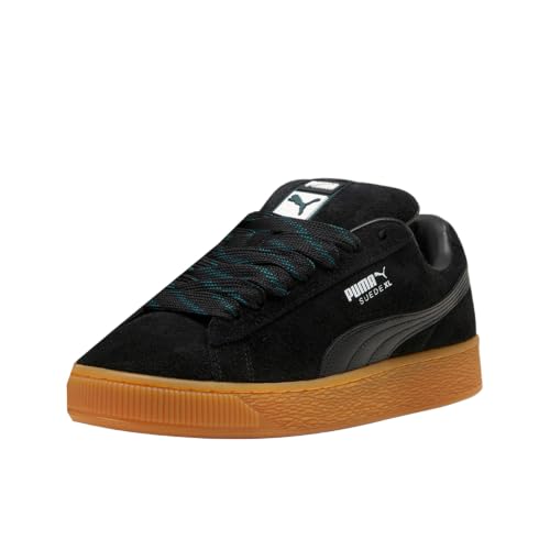 PUMA Mens Suede XL Flecked Lace Up Sneakers Shoes Casual - Black - Size 8 M - image 2