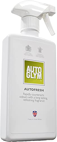 Autoglym Autofresh, 500ml – Citrus Scented Car Freshener Spray For Long Lasting Freshness On Car Carpets or Trim Fabric