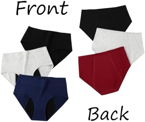 5-Pack Leakproof Heavy Flow Period Panties for Women - Image 6