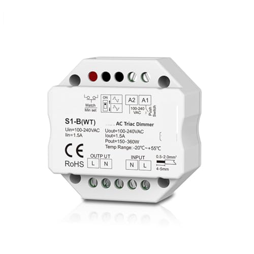 Contrôleur de gradation thyristor LED 220V pour stopper le scintillement des ampoules