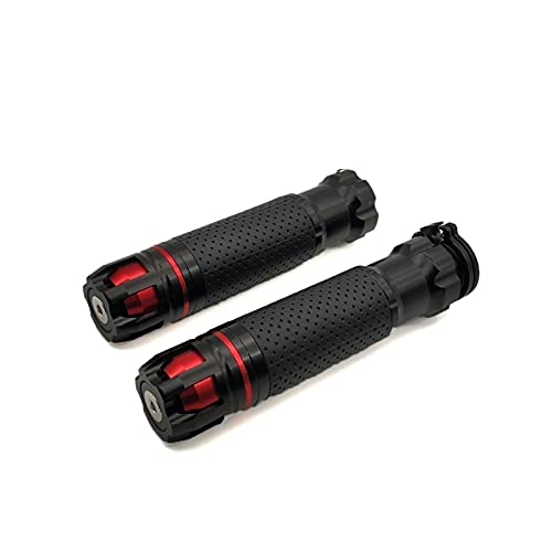 Poignées en aluminium CNC de guidon de moto Suzuki 750 noir