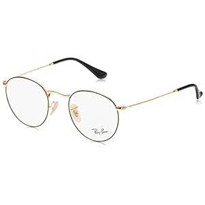 Ray-Ban RX3447V Cadre de lunettes rond en métal