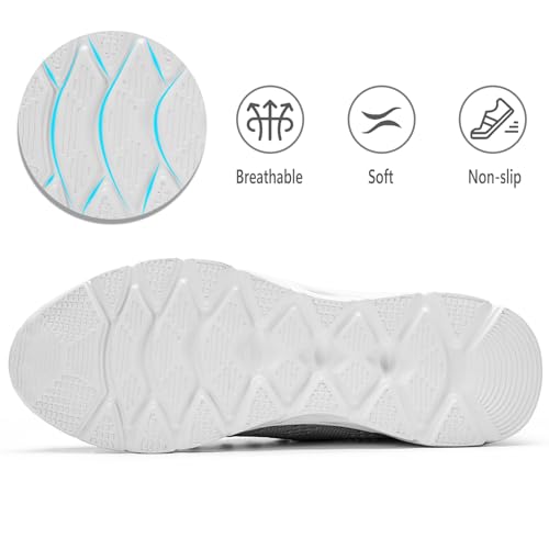 Image of Tvtaop Running Shoes Womens Sneakers Tennis Walking Workout Gym Shoes Lightweight Comfortable Trail Running