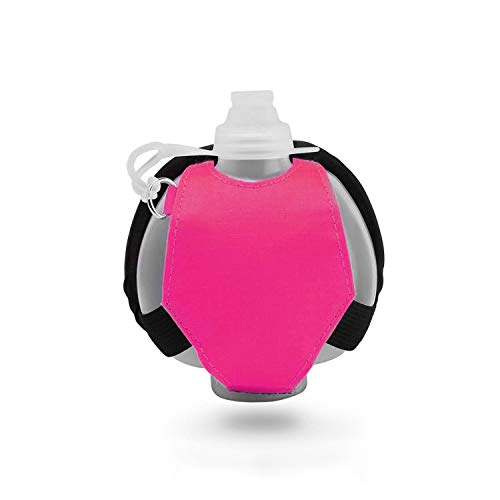 Eyourlife Wearable Hands Free Hydration Wrist Pouch Use As Running, Cycling, Hiking, Camping, Fishing, and SUP(Pink)