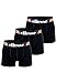 Produktbild ellesse Grillo Fashion 3P Boxer Herren Trunk Shorts Unterwäsche SBMA2207, Farbe:Black, Bekleidungsgröße:M