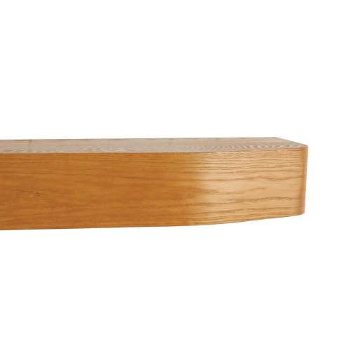 Deco 79 Wood Handmade Room Wall Shelf Minimalistic Floating Shelf, Display Shelf 48" x 8" x 4", Brown by Deco 79 - Image 4