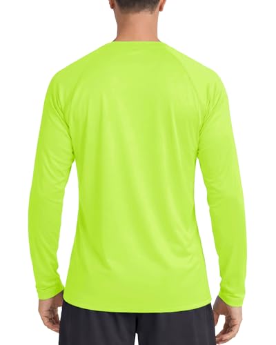 Image of Boladeci Men's UPF 50+ Sun Protection UV SPF Shirts Long Sleeve Lightweight Quick Dry Swim T-Shirts Rash Guard