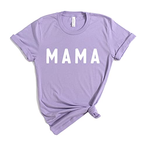 Verita Culture Mom And Dad Shirts Women Mama Dad Letter Printed T-Shirt Mama Graphic Tee Casual Short Sleeve Tops Tee thumb #4