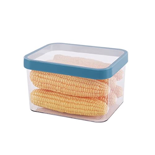 Boîtes de rangement pour réfrigérateur Cuisine Réfrigérateur Boîte de rangement Organisateur Légumes Fruits de vidange Basket Contenants Aliments avec couvercle Boîte à maintenance superposée