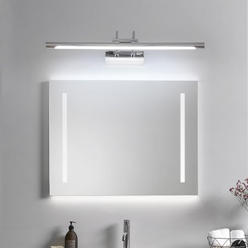 LED Espejo Baño Impermeable que Elimina Sombras al Maquillarse con Lámparas de Pared Orientables