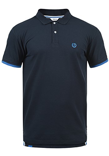 !Solid BenjaminPolo Herren Poloshirt Polohemd T-Shirt Shirt Mit Polokragen, Größe:L, Farbe:Insignia Blue (1991)