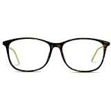 WearMe Pro - Rectangular Blue Light Elegant Metal Frame Modern Glasses