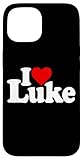 Photo Gallery i love cuore luke nome su una tee custodia per iphone 15 Photo Gallery i love cuore luke nome su una tee custodia per iphone 15
