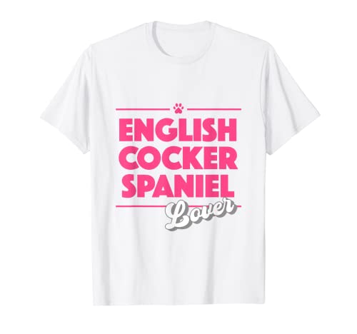 English Cocker Spaniel Lover Camiseta