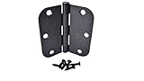 (Pack of 30) 3 1/2 inch Medium Oil Rubbed Bronze Door Hinges with 5/8