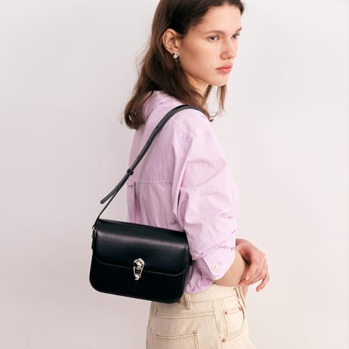 Image of LA FESTIN Genuine Leather Purse for Women Designer Shoulder Handbag Daliy
