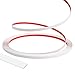 JSIWOTH 0.25in × 20Ft Peel and Stick Wall Molding Trim - Flexible Self Adhesive Molding Trim for Walls, Edges, Borders, Window Frames, Backsplash Tiles - White (Paintable) Waterproof Trim