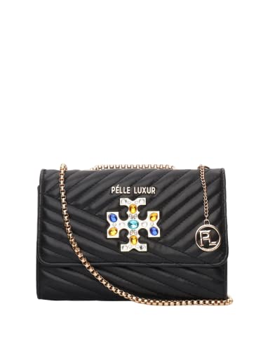 Sac en cuir synthétique Verble noir en taille small pour femme