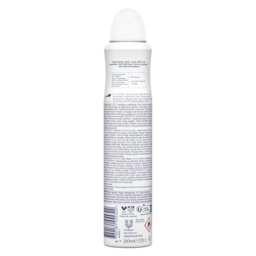 Déodorant Spray 0% Alcool Zinc Protect Dove Le Flacon De 200ml - vue 3