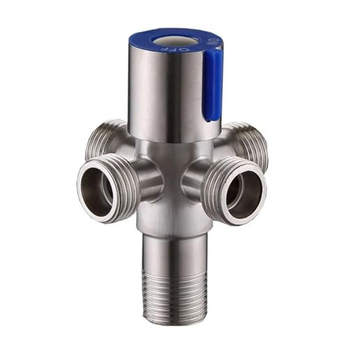 Filetage triangulaire vanne d'angle acier inoxydable pour WC et chauffe-eau G1/2 - 3
