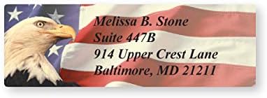 Almighty Eagle Sheeted Name & Address Labels