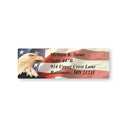 Almighty Eagle Sheeted Name & Address Labels