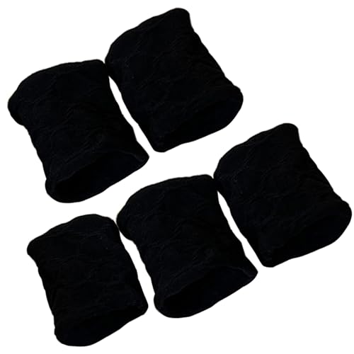 Lazos gruesos para el pelo, no se dañan, bandas anchas para el pelo, 5 colas de caballo, accesorios para el cabello, soportes para coletas de caballo, bandas elásticas para el cabello, bandas de goma