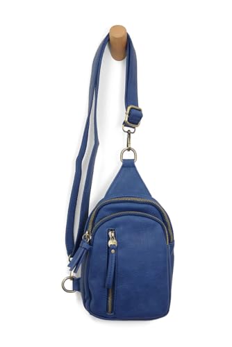 Image of Joy Susan Skyler Sling Bag: Vegan Leather, Zippered Closure, Brass Plated Hardware