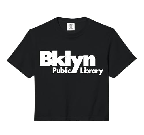 Brooklyn Public Library NY New York Neighborhood Book Lover Comfort Colors Crop Top