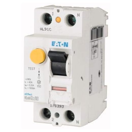 Eaton FRCMM-63/2/05 Interruptor Diferencial, 63A, 2P, 500mA, Clase AC