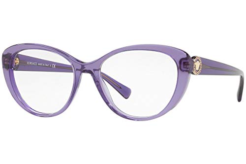 Versace VE3246B Eyeglass Frames 5160-54 - Transparent Violet VE3246B-5160-54