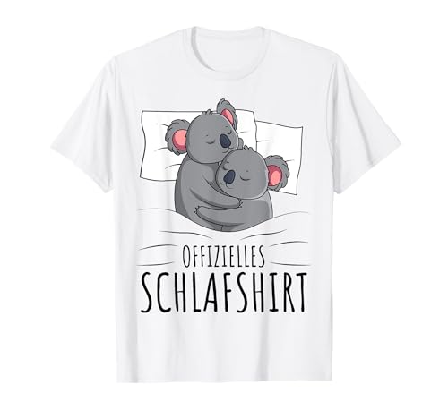 Offizielles Schlafshirt Koala Schlafanzug Koalabär T-Shirt