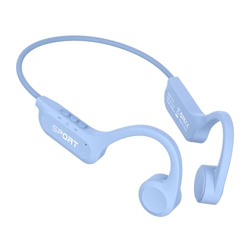 Image of CXK Bone Conduction Headphones Bluetooth 5.4, Open Ear Headphones 10H Playtime Sports Earphones with Mic, IPX6 Waterproof Wireless Headphones for Running