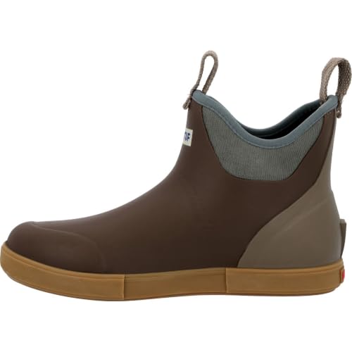 Image of XTRATUF Men's Vintage Ankle Deck Boot, Brown, Size 11(M)
