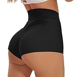 Shorty Femme Pole Dance Tenue Short Running Shorts De Bain Hot Pants Sport Coton sous Vêtements Fesses Push Up Survêtements Boxer Cycliste Taille Haute Vêtements Élastique Legging Yoga