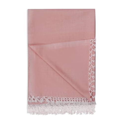 Image of Bhagalpuri Soft Dull Cotton Single Chadar | Single Thread Lightweight Odhne Wali Chadar | Top Sheet for Sleeping Summer (RED)