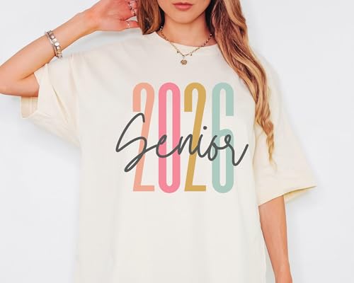 Senior 2026 Shirt, Senior Retro Tshirt, 2026 Graduation Shirts, Senior 2026 Retro Tee, Class of 2026 Senior Gift, Graduation Gifts Black2
