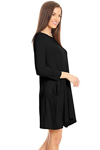 Simlu Casual T-Shirt Dress for Women