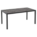 OUTLIV. Gartentisch Aluminium Glas-Keramik Anthrazit