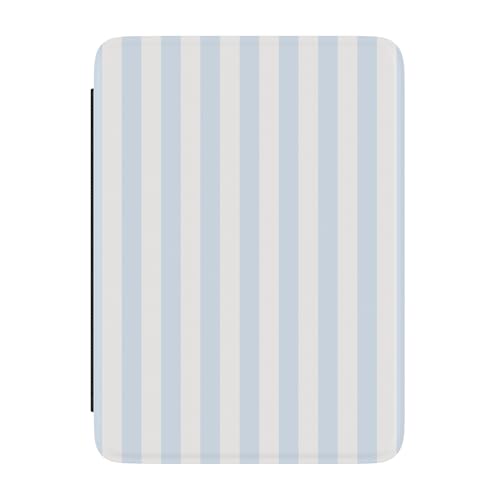 Casely Kindle Case | Blue Stripes | Sunday Best | Compatible with 7 Kindle Colorsoft and 7 Kindle Paperwhite (12th Gen 2024 Models)
