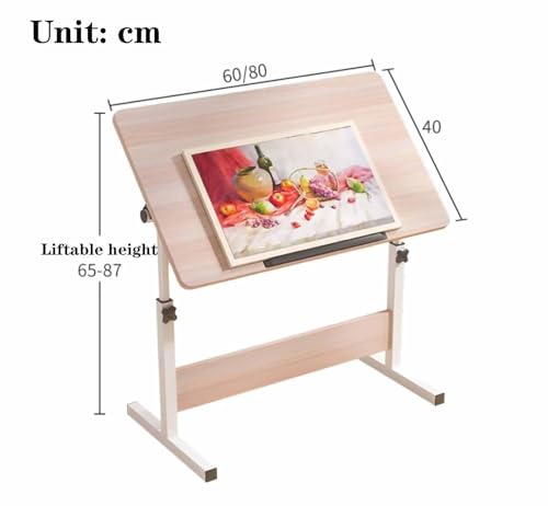 Mesa de dibujo ajustable con mesa inclinable para artistas, artesanos y escritores, ideal para estudio y uso doméstico - imagen 2