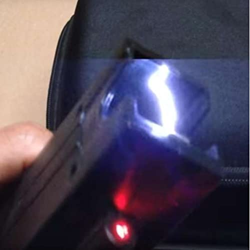 Abiyx Heavy Duty Stun Gun - Safety Remote Electric Shock Stun Gun For Women Self Defense Painful Tools Remote Distance Electric Shock Selfdefense Outdoor Rechargeable Black #TOP3