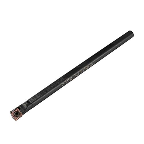 Barra de mandrinado de acero para torno con insertos y llave miniatura 6